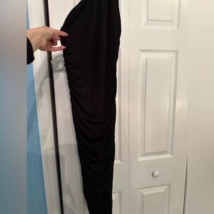 Lulus Elegant Black One-Shoulder Dress